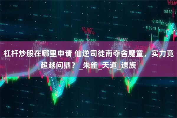 杠杆炒股在哪里申请 仙逆司徒南夺舍魔童，实力竟超越问鼎？_朱雀_天道_遗族
