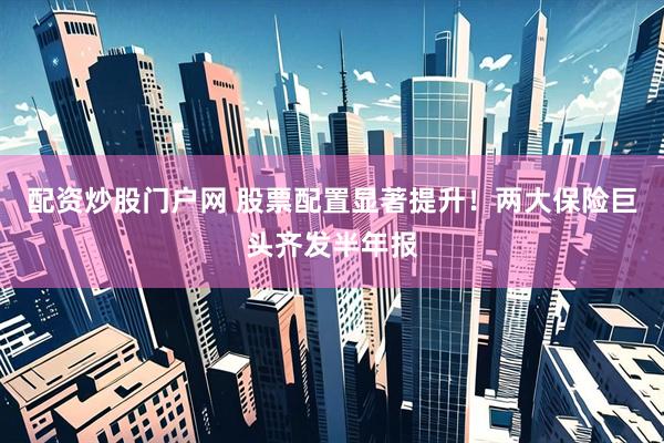配资炒股门户网 股票配置显著提升！两大保险巨头齐发半年报