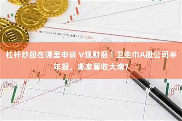 杠杆炒股在哪里申请 V观财报｜卫生巾A股公司半年报，哪家营收大增？